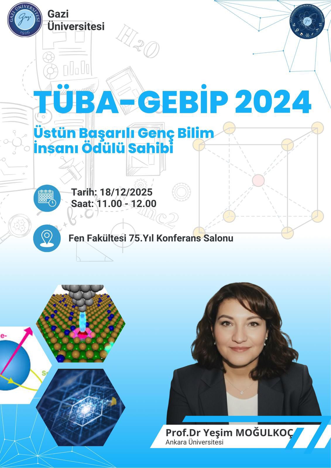 TÜBA-GEBİP 2024 Ödülü sahibi Prof. Dr. Yeşim MOĞULKOÇ (Konferans)-1