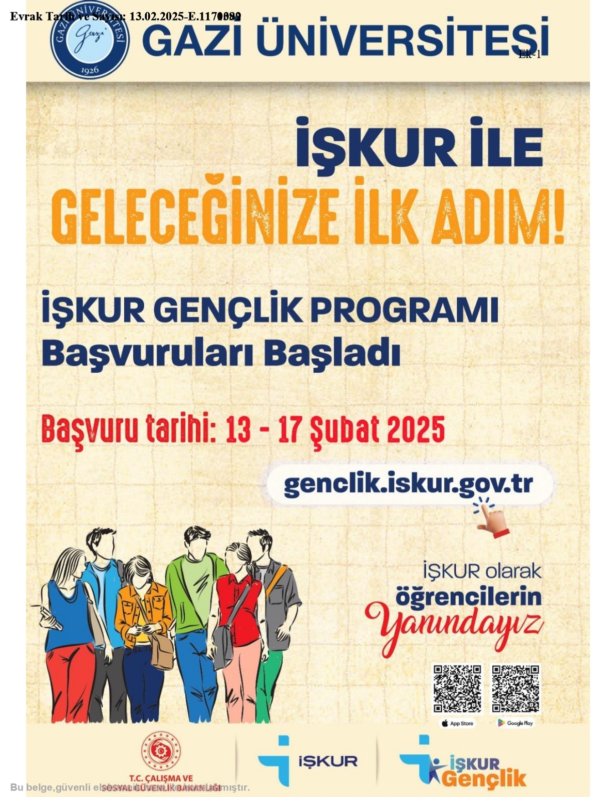 İŞKUR Gençlik Programı-1