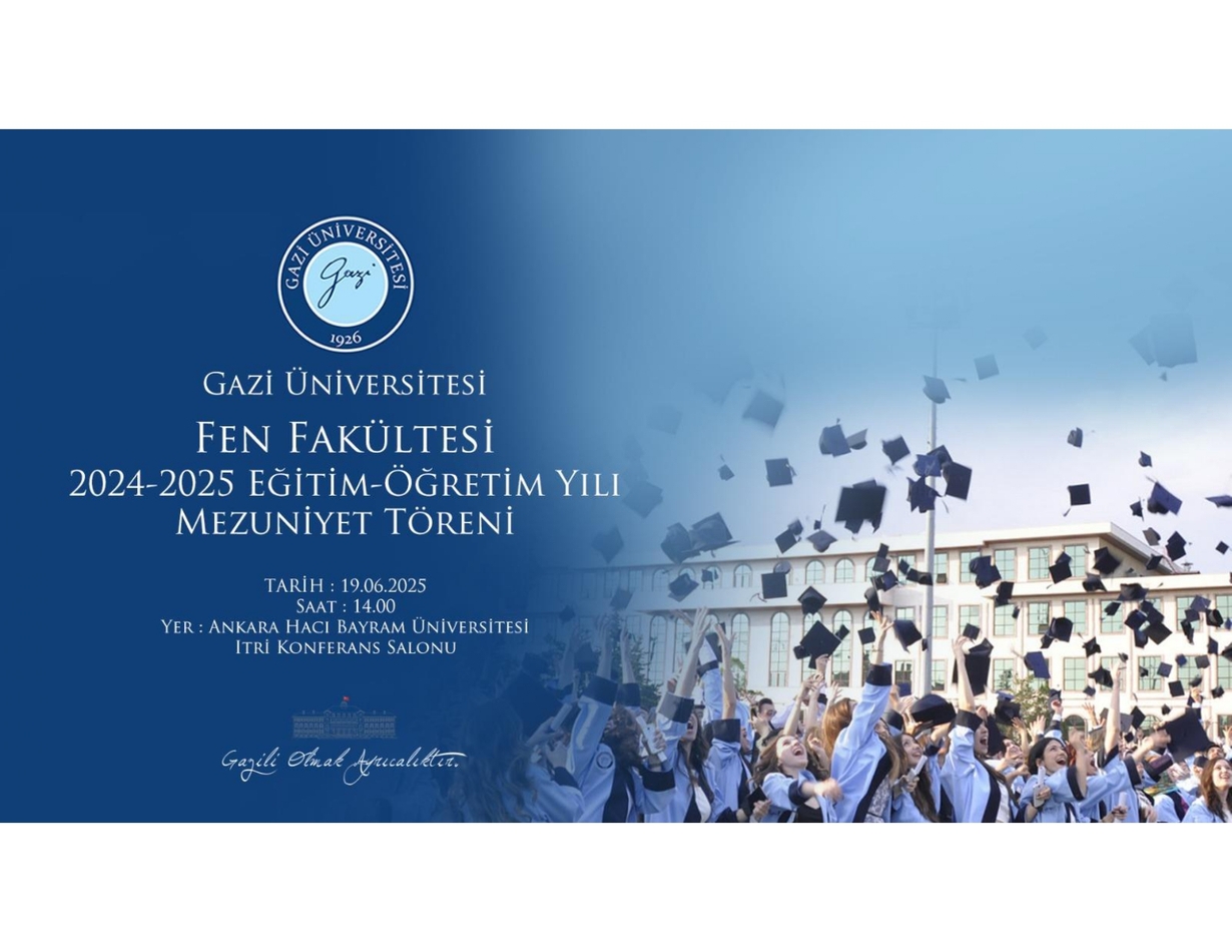 Fen Fakültesi 2024-2025 Eğitim-Öğretim Yılı Mezuniyet Töreni-1