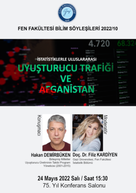 Fen Fakültesi Bilim Söyleşileri 2022 ( 10 ) - Uyuşturucu Trafiği ve Afaganistan