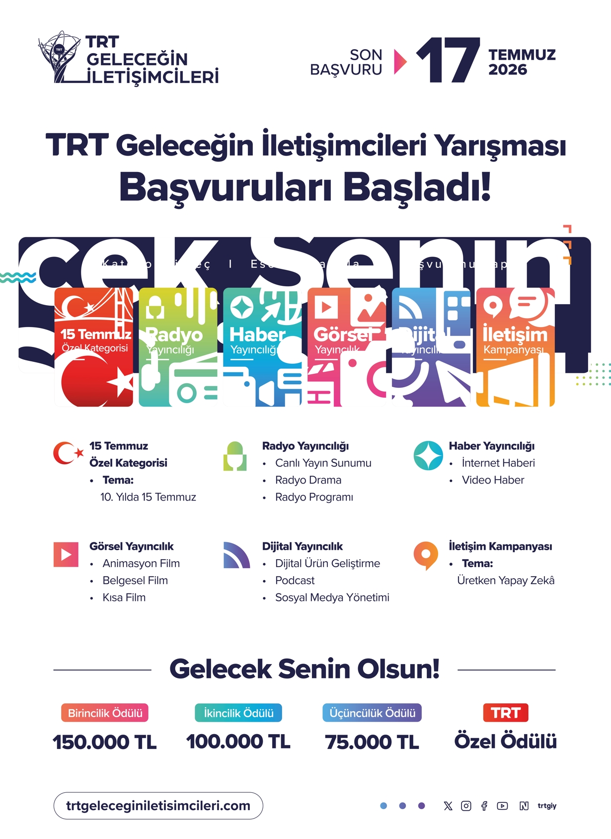 2026 TRT Geleceğin İletişimcileri Yarışması -1