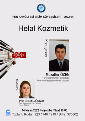 “Helal Kozmetik” konulu çevrim içi etkinlik