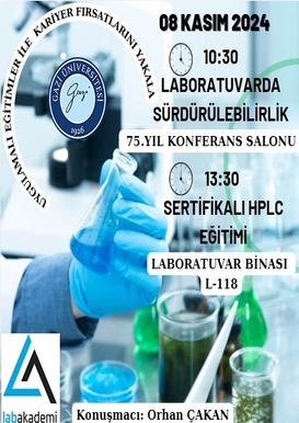 Laboratuvarda Sürdürülebilirlik ve HPLC Eğitimi