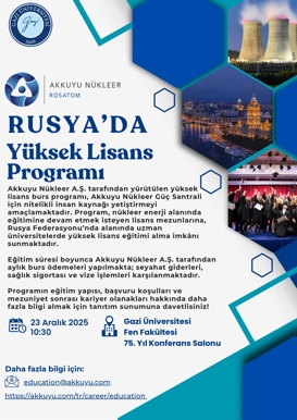 Rusya'da Yüksek Lisans Programı