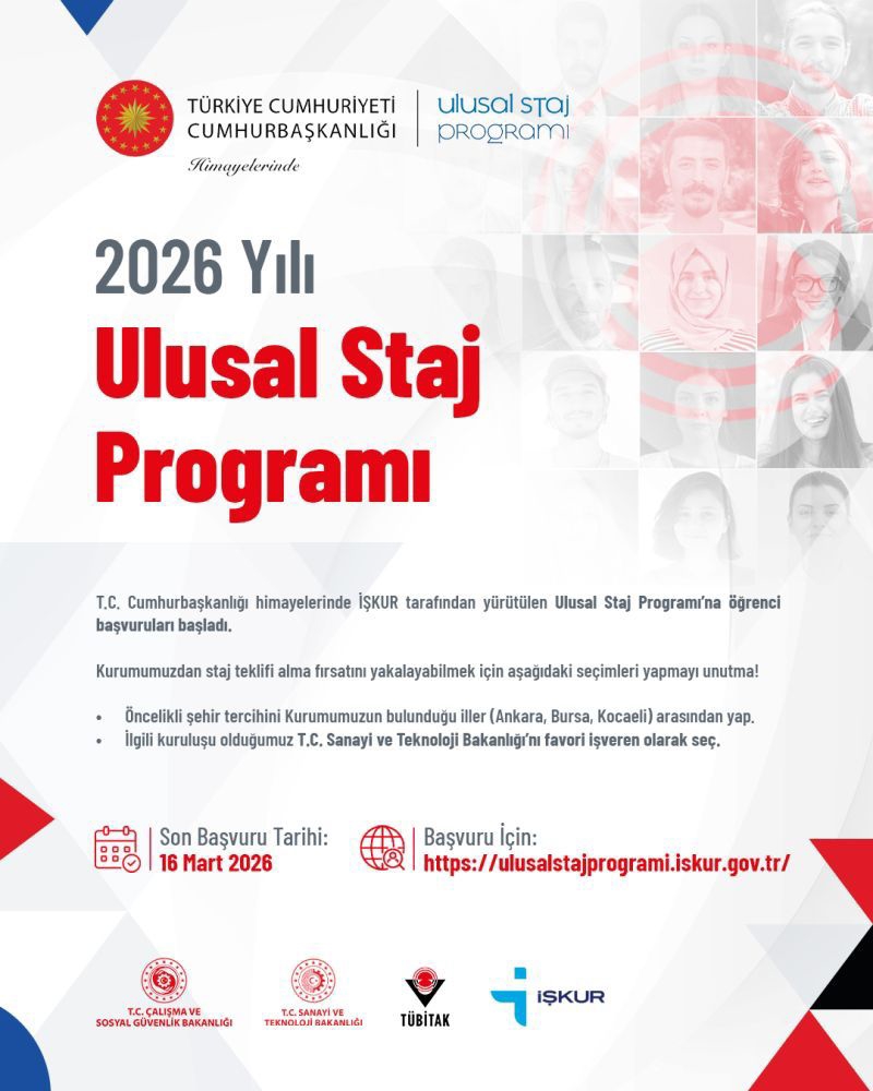 staj programı 2026-1