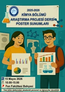 2025-2026 Araştırma Projesi Dersi Poster Sunumları