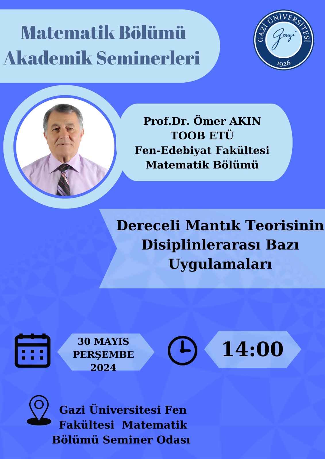 Dereceli Mantık Teorisinin Disiplinlerarası Bazı Uygulamaları