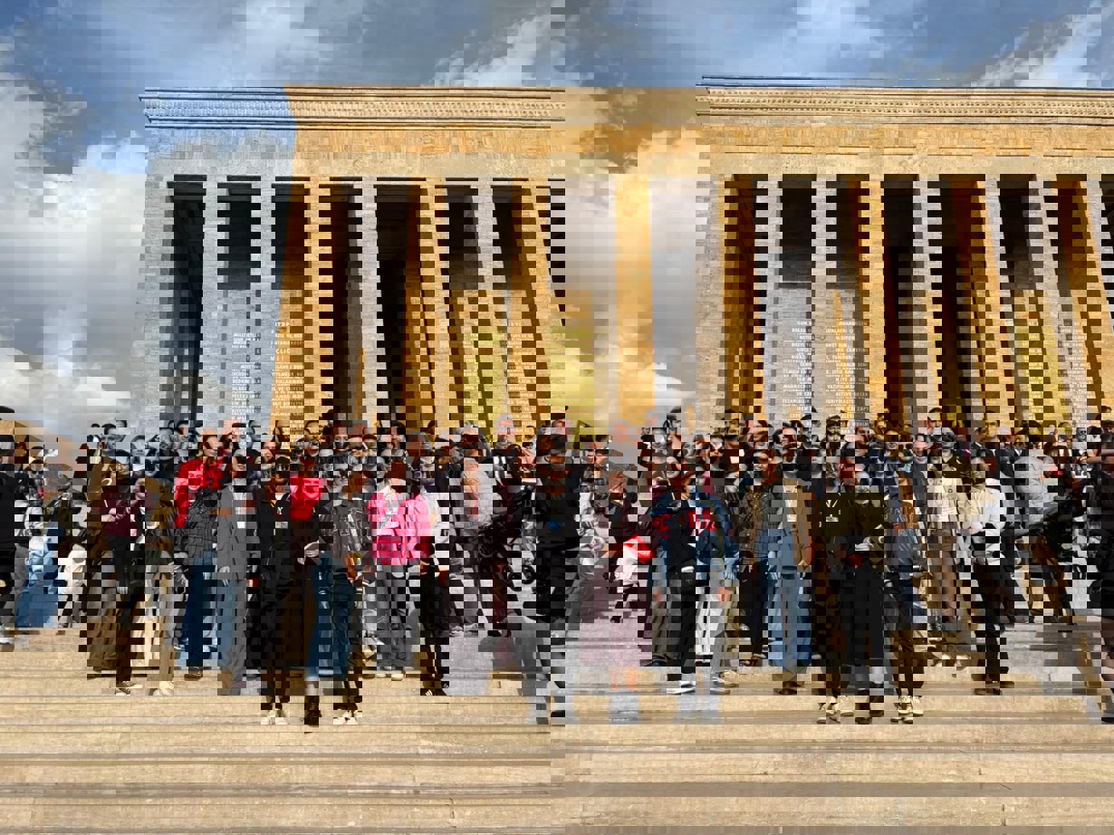 Anıtkabir Ziyaretinden Bazı Kareler-1 Anıtkabir Ziyaretinden Bazı Kareler-1