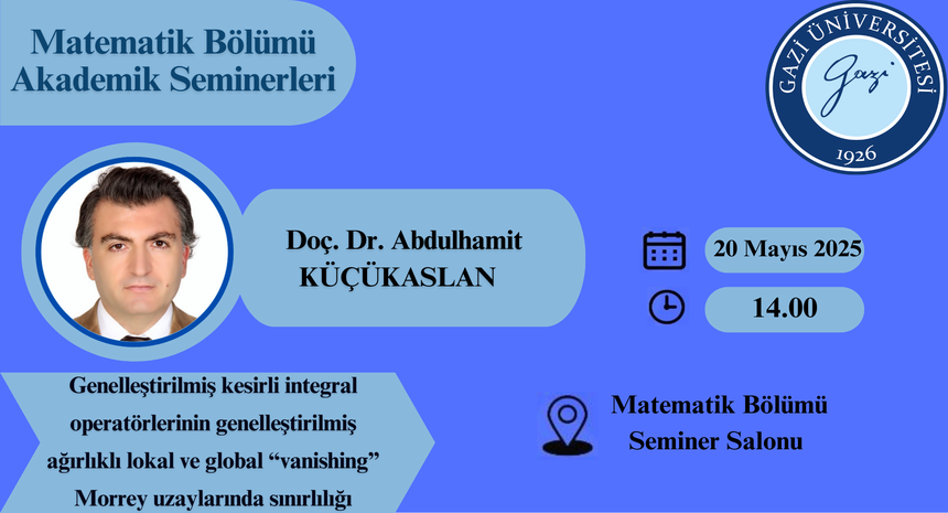 Bölüm Akademik Seminerleri