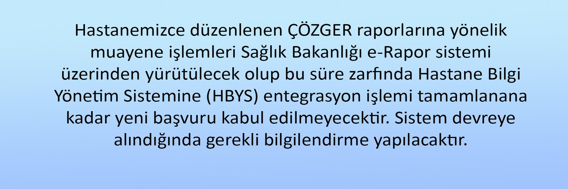 Çözger Raporları