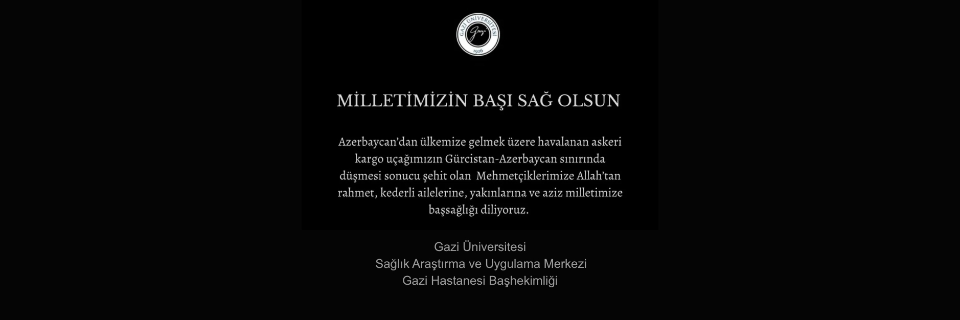 uçak kazası baş sağlığı