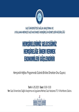 Hemşirelik Haftası Programı