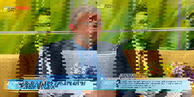 Dr. Öğr. Üyesi Berkay TEMEL, TRT Türk “Sağlık Olsun” Programına Konuk Oldu