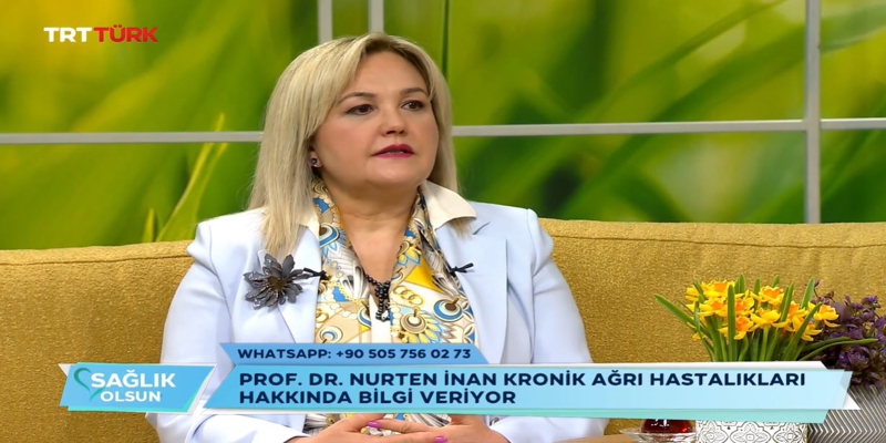 Prof. Dr. Nurten İNAN, TRT Türk Ekranlarında Yayınlanan “ Sağlık Olsun” Programına Konuk Oldu