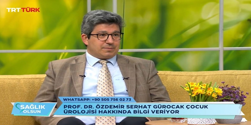 Prof. Dr. Özdemir Serhat GÜROCAK, TRT Türk Ekranlarında Yayınlanan “ Sağlık Olsun” Programına Konuk Oldu