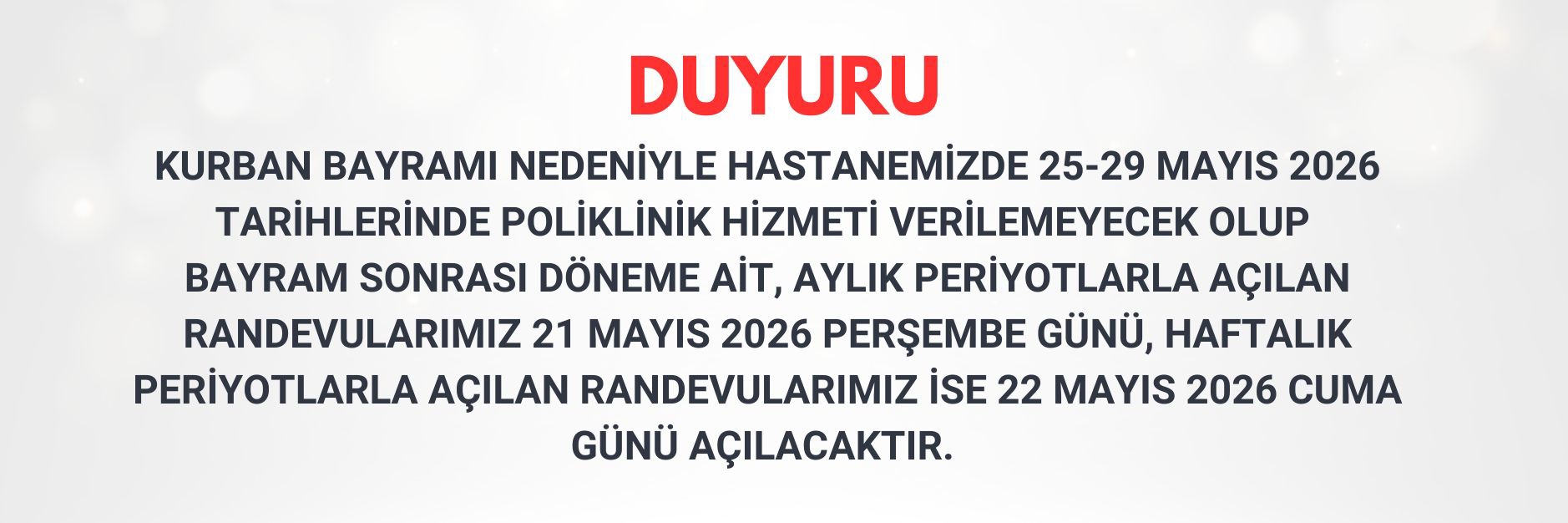 Duyuru