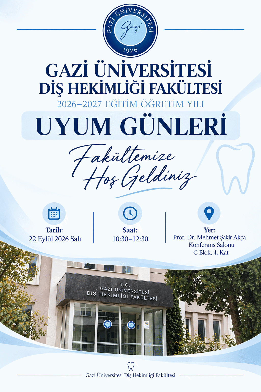 2026-2027 Eğitim Öğretim Yılı Uyum Günleri
