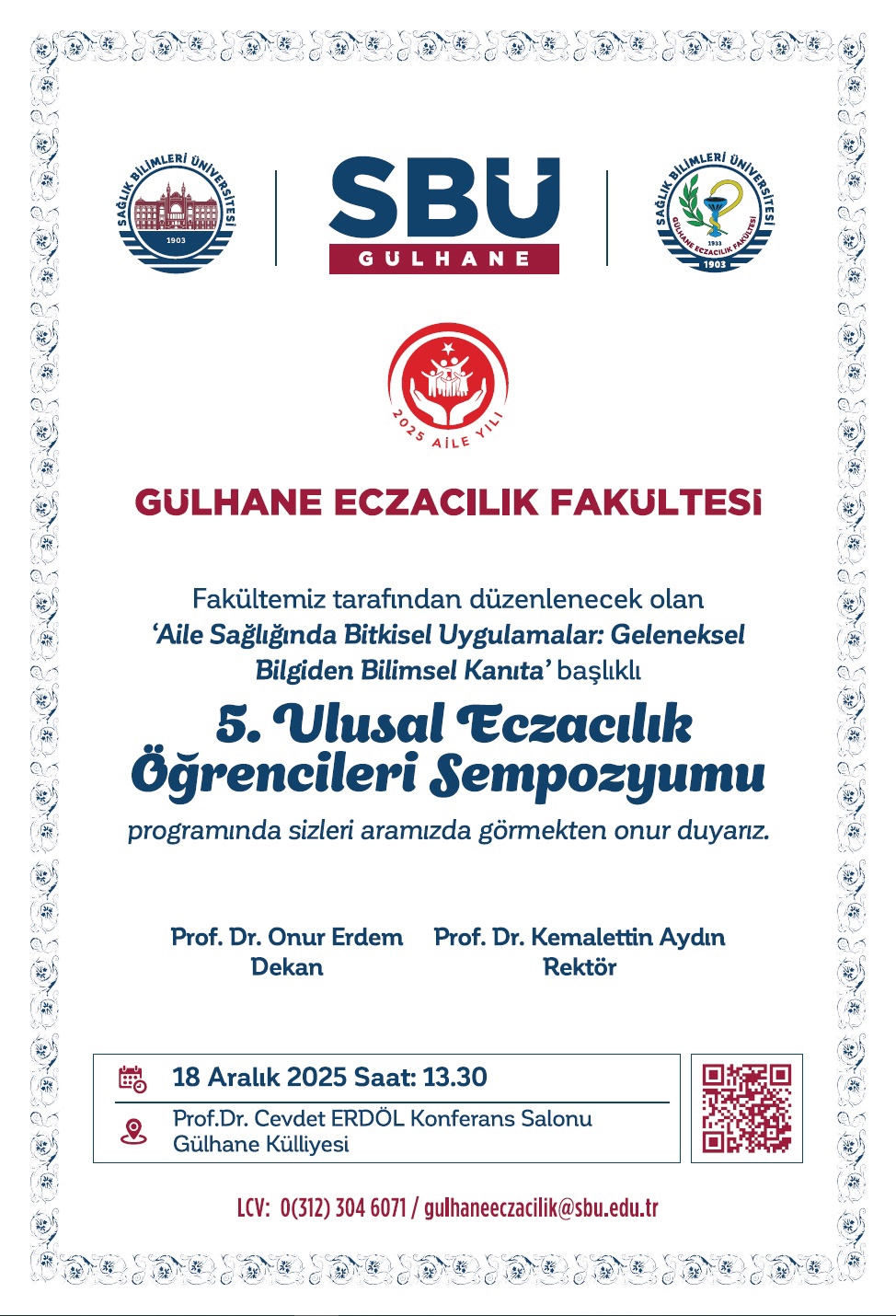 5. Ulusal Eczacılık Öğrencileri Sempozyumu-1
