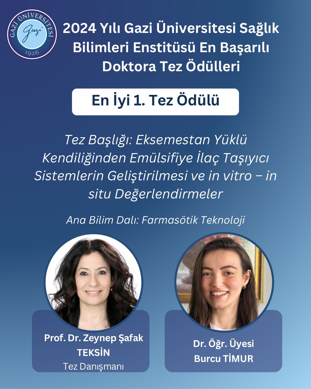 Doktora En İyi Ödülleri 24-1