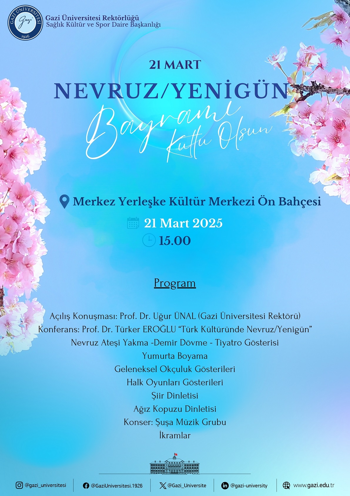21 Mart Nevruz/Yenigün Bayramı Şenliği-1