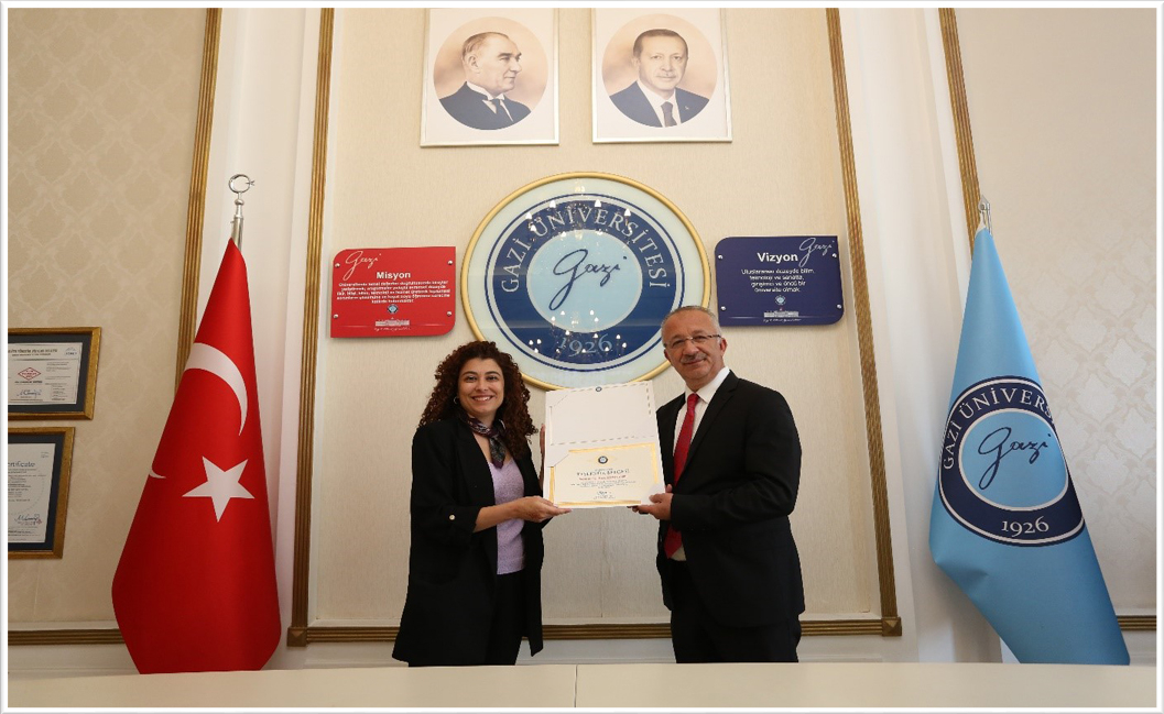 Dış Kaynaklı Projelerde Yer Alan Öğretim Elemanlarımıza Belge Takdimi-4