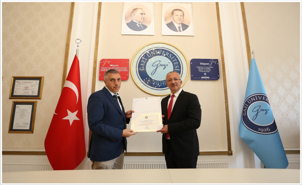 Dış Kaynaklı Projelerde Yer Alan Öğretim Elemanlarımıza Belge Takdimi-4