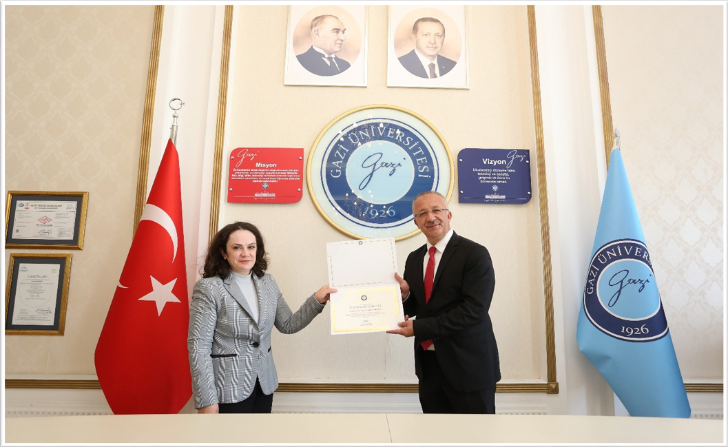 Dış Kaynaklı Projelerde Yer Alan Öğretim Elemanlarımıza Belge Takdimi-2