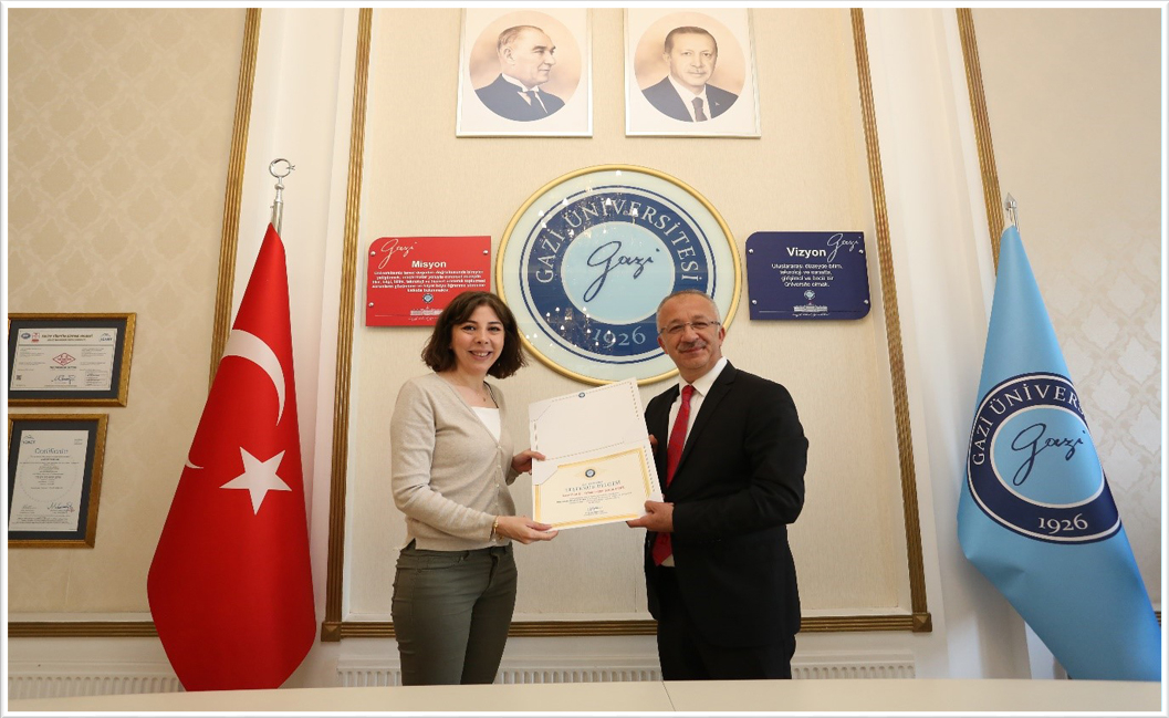 Dış Kaynaklı Projelerde Yer Alan Öğretim Elemanlarımıza Belge Takdimi-1