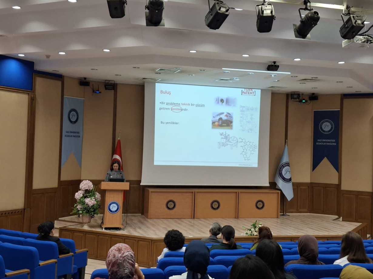 Fakültemizde Eczacılık Alanında Patent ve Faydalı Model Tescil Süreçleri konusunda Seminer düzenlendi. -2