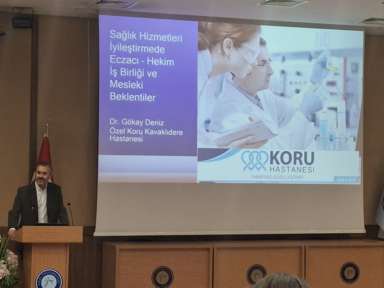 Fakültemizde Sağlık Hizmetlerini İyileştirmede Eczacı-Hekim İş Birliği ve Mesleki Beklentiler” konusunda Seminer düzenlendi. -2