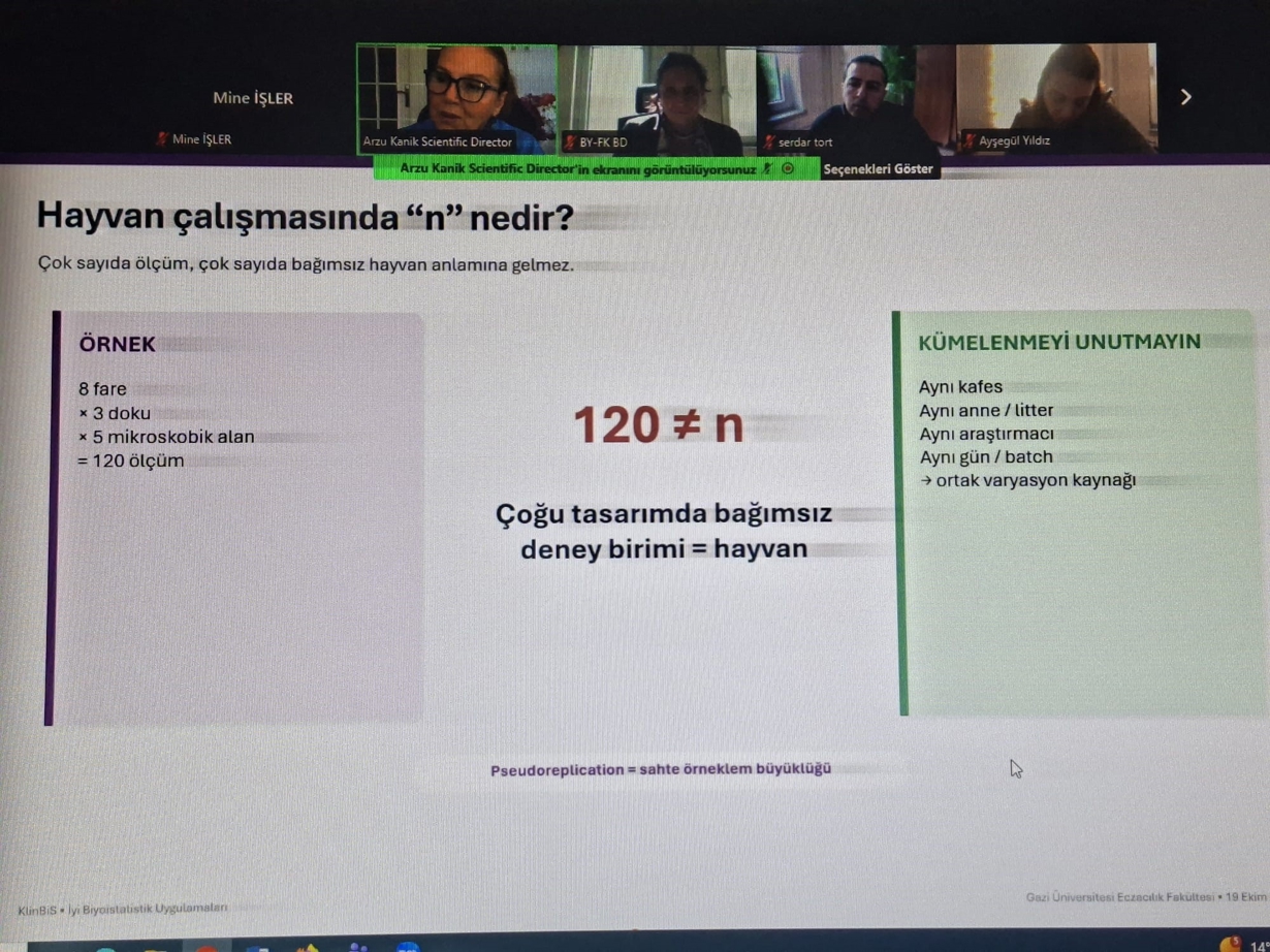 Fakültemizde “Eczacılık Araştırmalarında İyi Biyoistatistik Uygulamaları” konusunda Seminer düzenlendi.-1