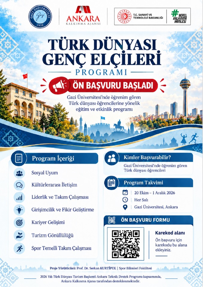 Türk Dünyası Genç Elçileri Programı Afişi-1