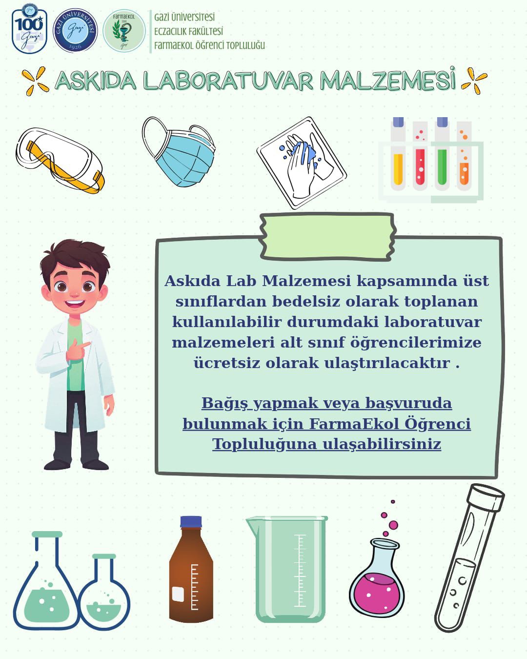 Askıda Laboratuvar Malzemesi-1