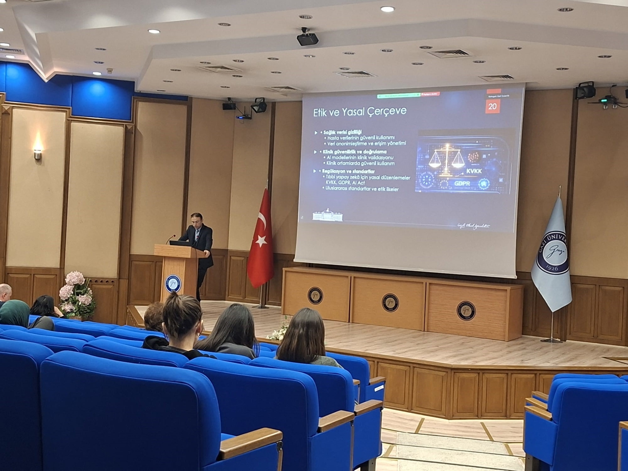 Fakültemizde Sağlıkta Yapay Zeka konulu etkinlik düzenlendi. -3