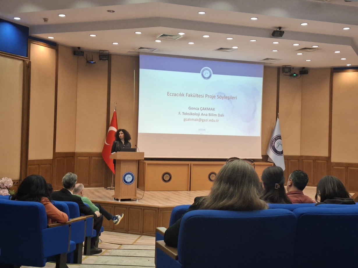 Fakültemizde Prof. Dr. Gonca ÇAKMAK tarafından 3. Proje Söyleşisi gerçekleştirildi.-1