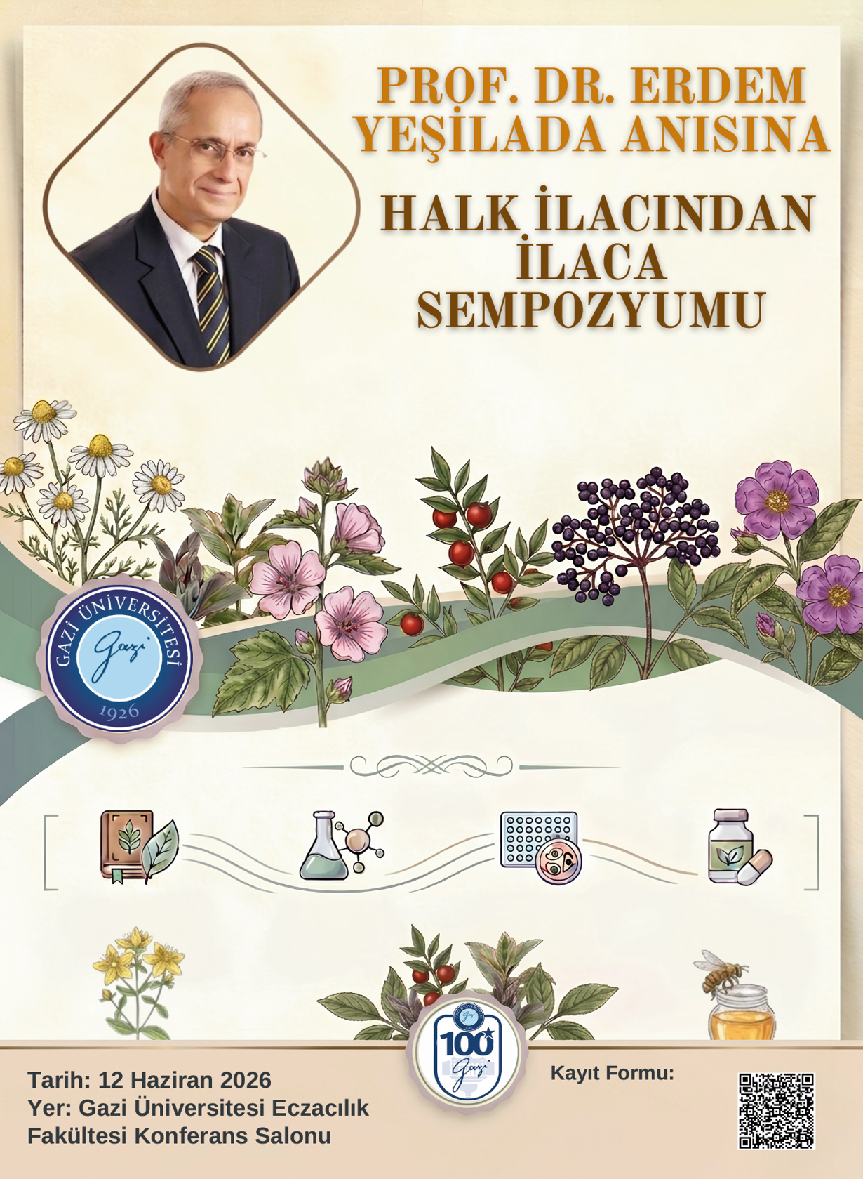 Halk İlacından İlaca Sempozyumu Afiş-1