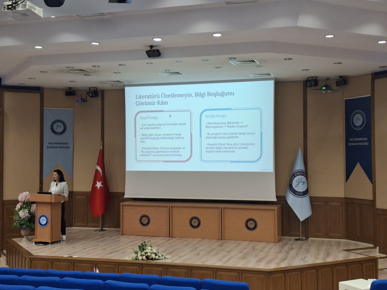 Fakültemizde Doç. Dr. Yaprak Dilber ŞİMAY DEMİR tarafından 7. Proje Söyleşisi -4