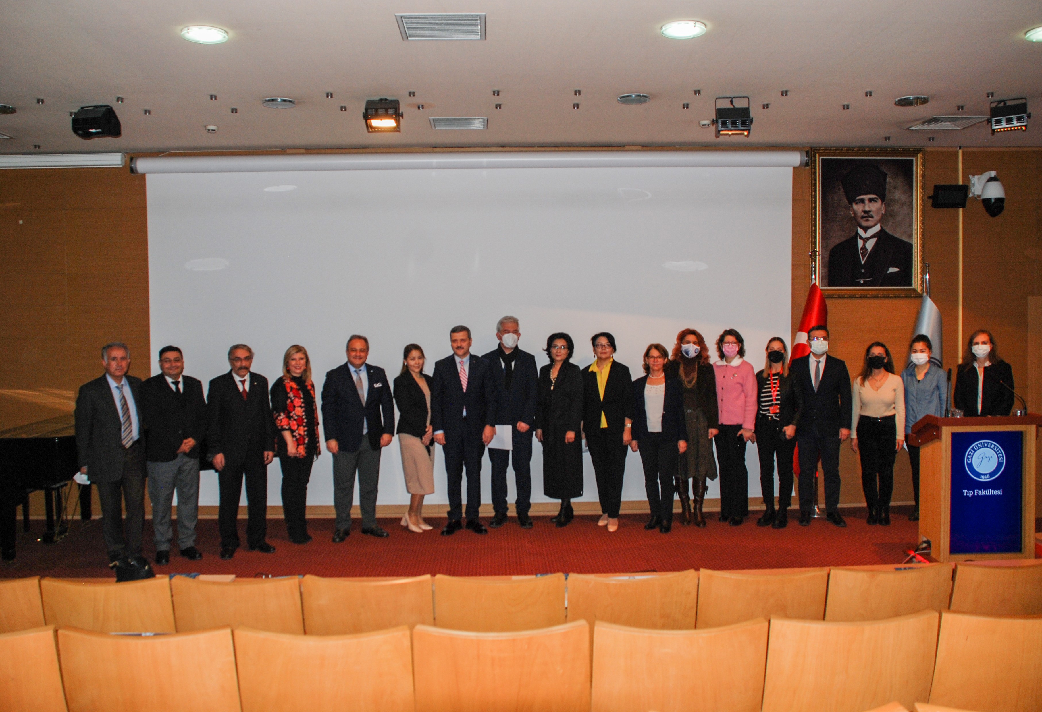 Üniversitemizde 1. Gazi Üniversitesi-Kazak Milli Tıp Üniversitesi Sağlık Bilimleri Kongresi Yapıldı-1