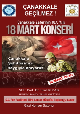 18 Mart Çanakkale Konseri