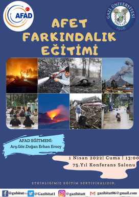 Afet Farkındalık Eğitimi