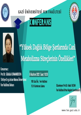 Kırgızistan-Türkiye Manas Üniversitesi Fen Fakültesi Dekanı Prof. Dr. Gülbübü KURMANBEKOVA’nın Fakültemizi Ziyareti Hakkında