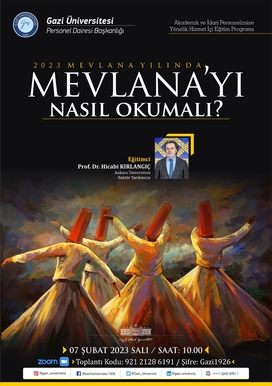 2023-Mevlânâ Yılında Mevlânâ'yı Nasıl  Okumalı