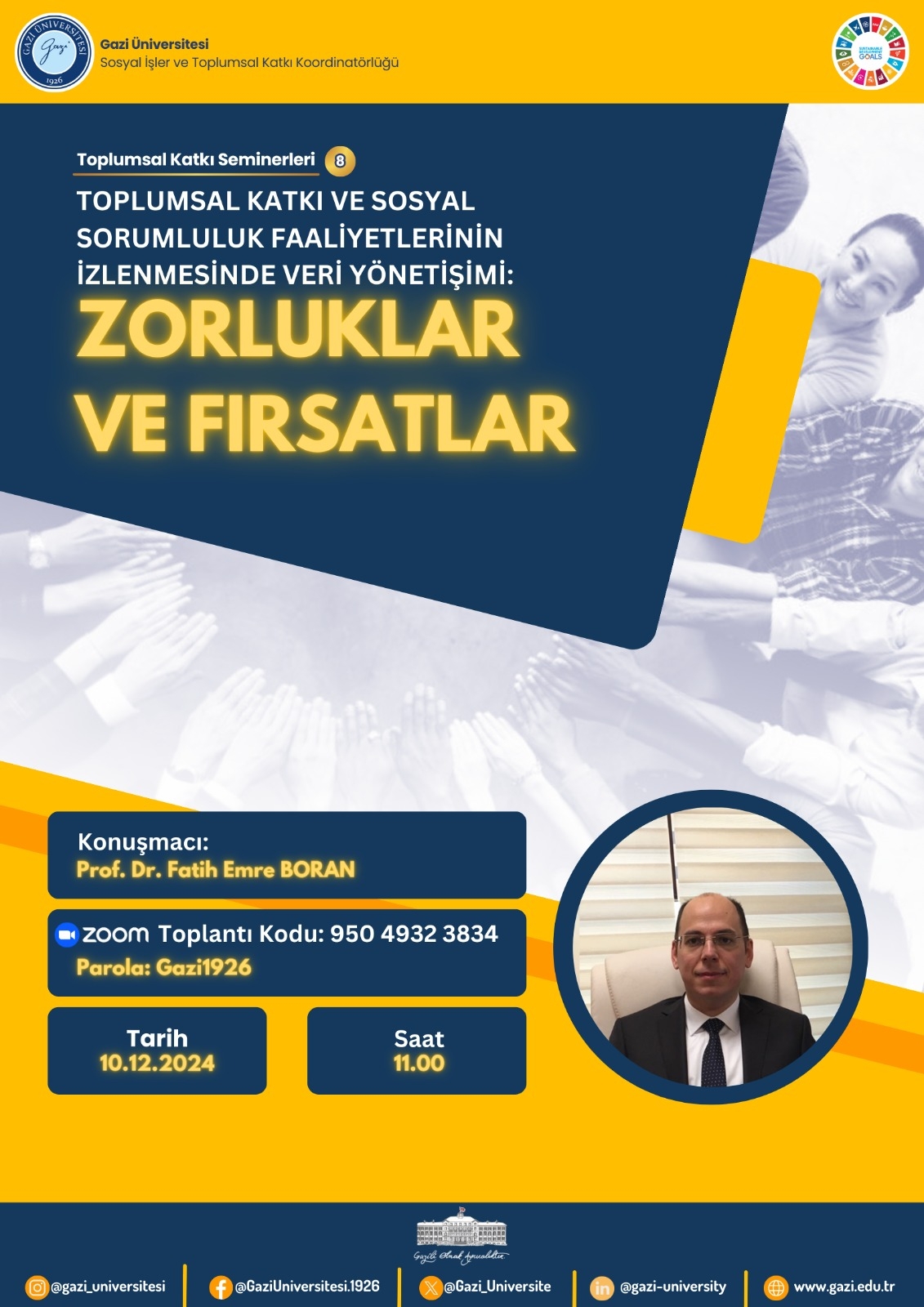 Toplumsal Katkı Seminerleri: Zorluklar ve Fırsatlar-1