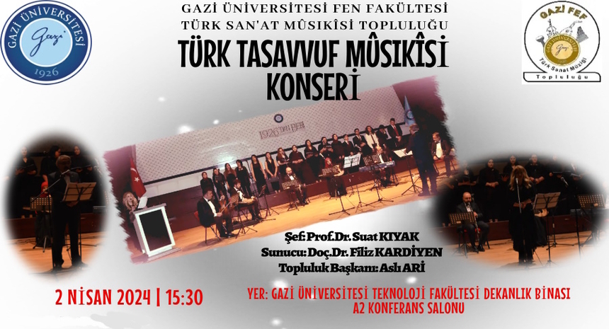 Türk Tasavvuf Musıkisi Konseri
