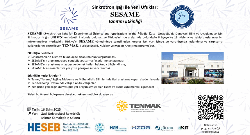SESAME Tanıtım Etkinliği