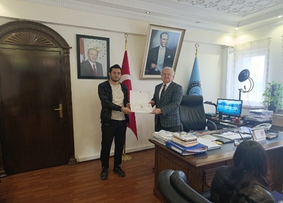 Öğrencilerimize Tebrik Belgesi -1