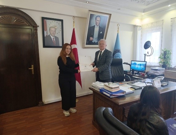 Öğrencilerimize Tebrik Belgesi -1