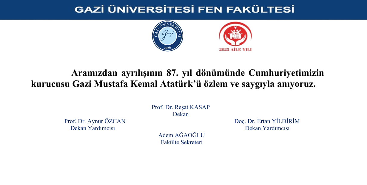 10 Kasım Gazi Mustafa Kemal Atatürk'ü Anma -1