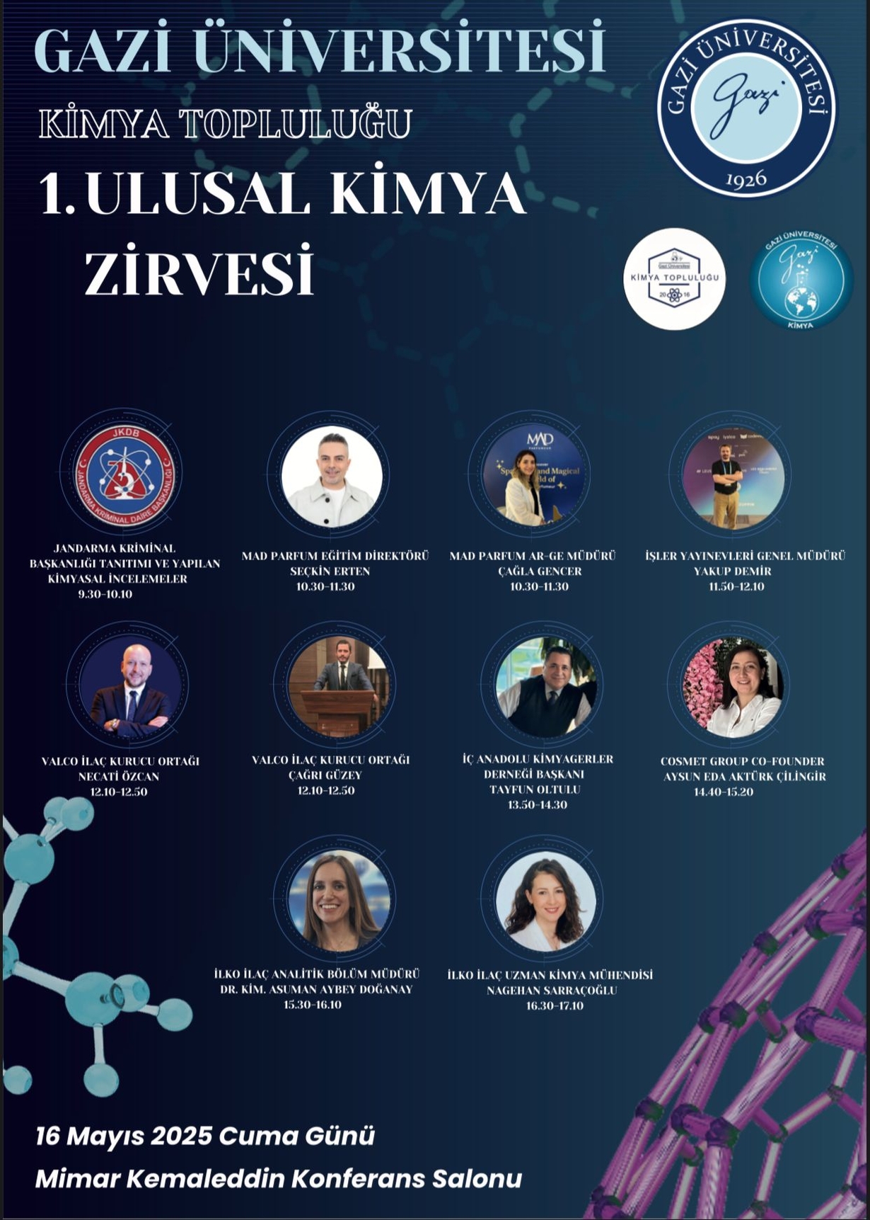 1.Ulusal Kimya Zirvesi-1