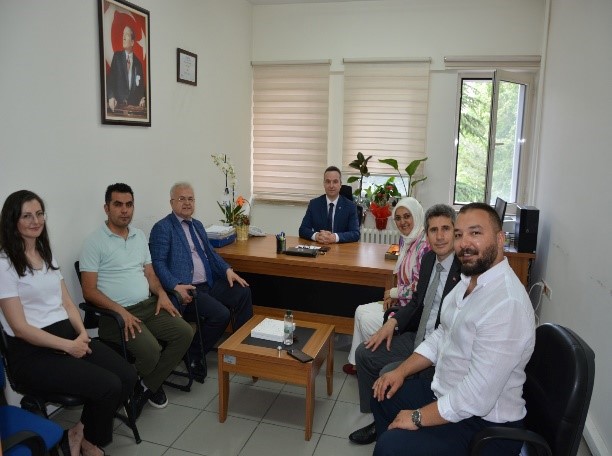  Fizik Bölümü Yeni Yönetimini Ziyaret-1